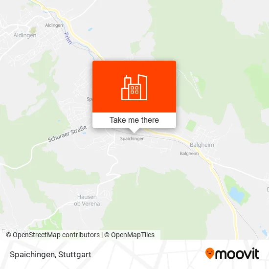 Spaichingen map