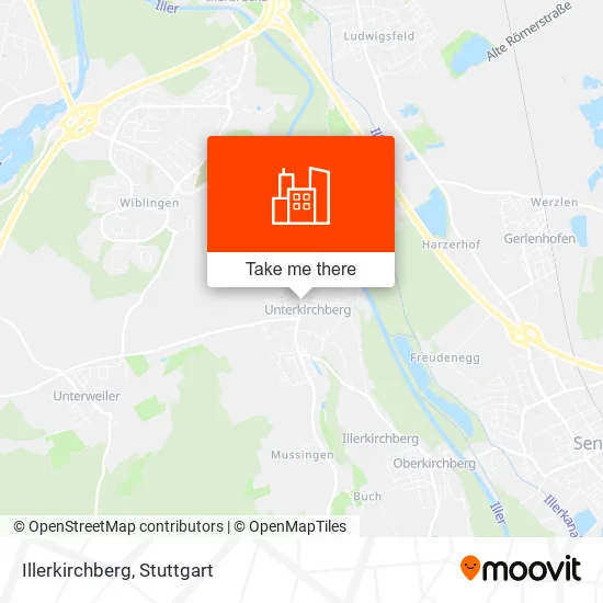 Illerkirchberg map