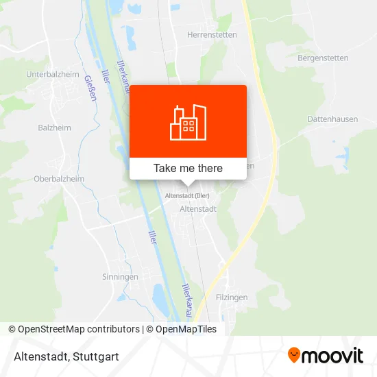 Карта Altenstadt