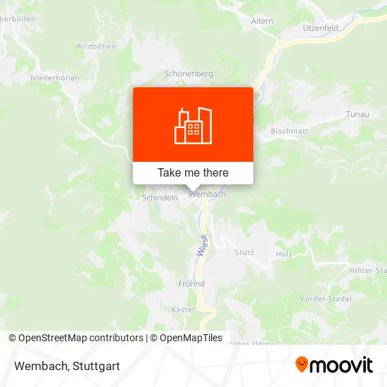 Wembach map