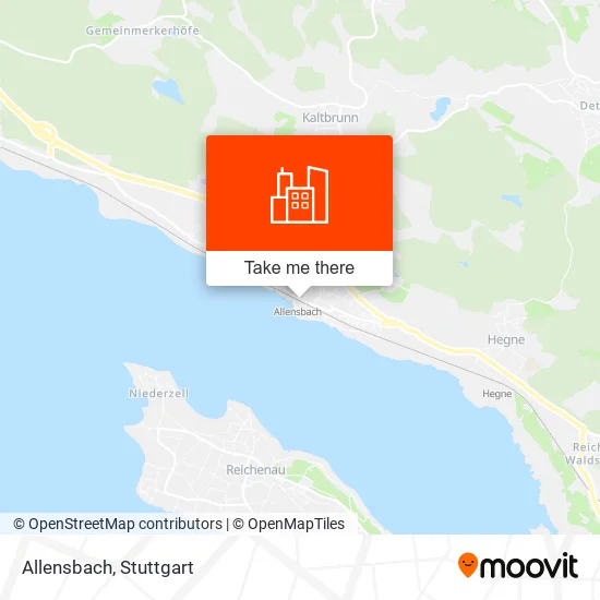 Карта Allensbach