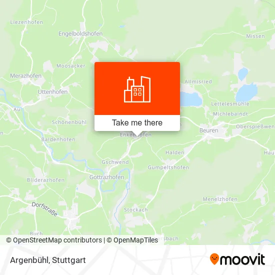 Карта Argenbühl