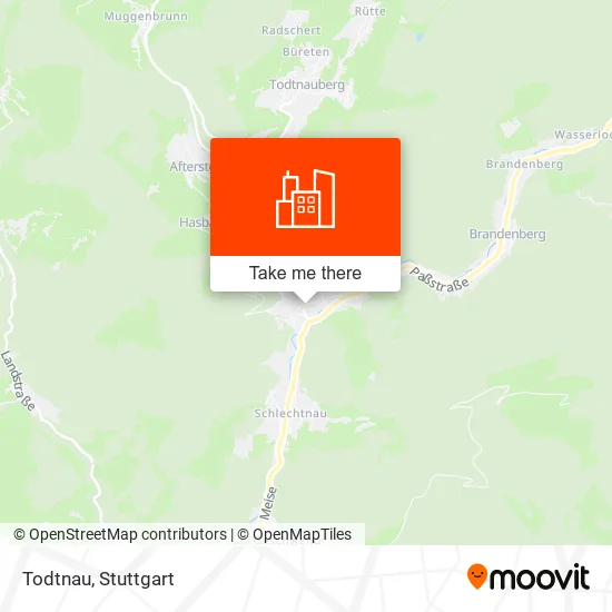 Карта Todtnau