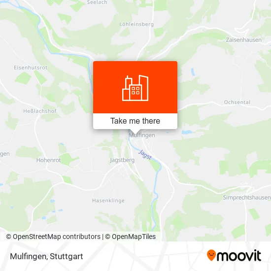Карта Mulfingen