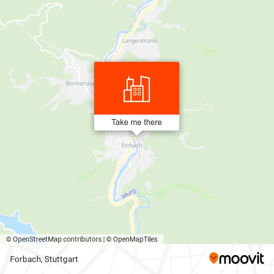Forbach map