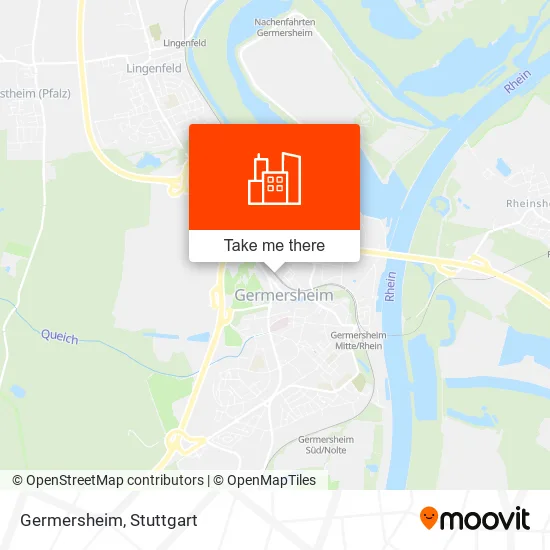 Карта Germersheim