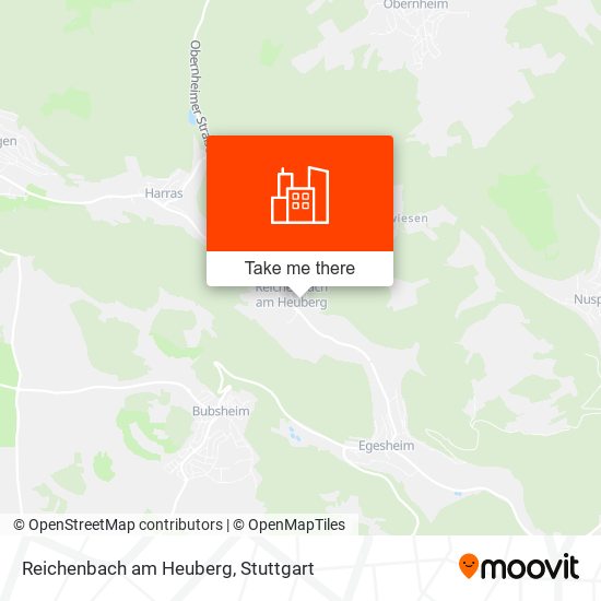 Reichenbach am Heuberg map