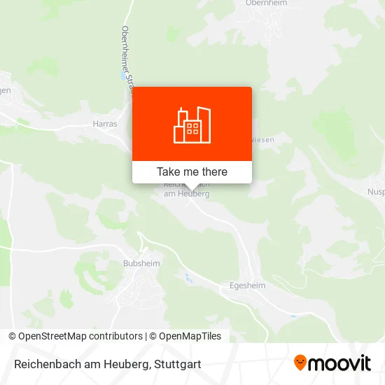 Reichenbach am Heuberg map
