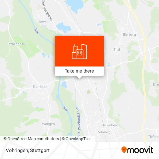 Карта Vöhringen
