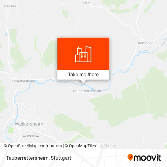 Карта Tauberrettersheim
