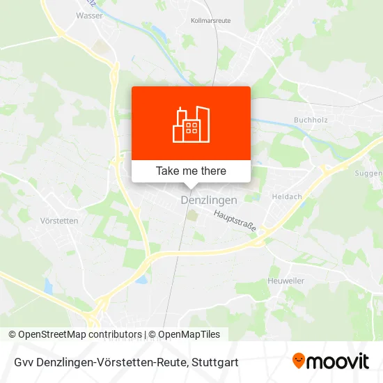 Карта Gvv Denzlingen-Vörstetten-Reute