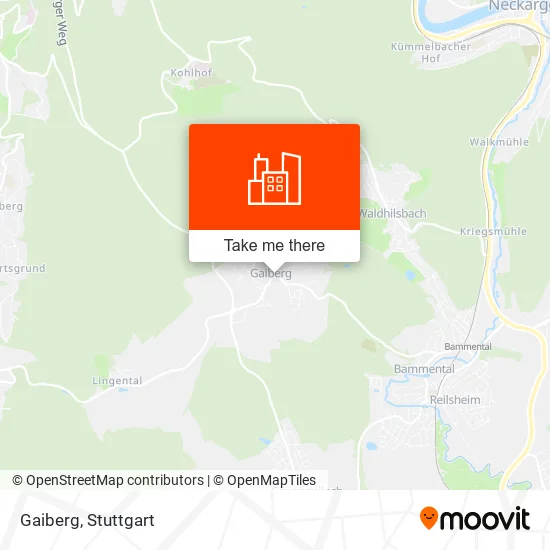 Gaiberg map