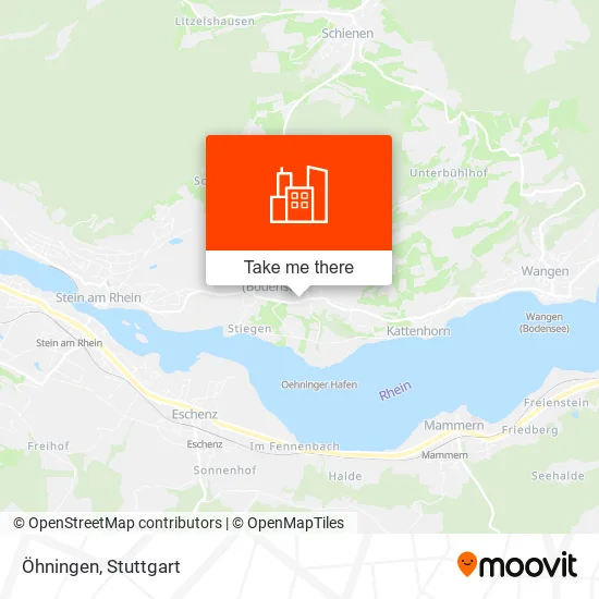 Карта Öhningen