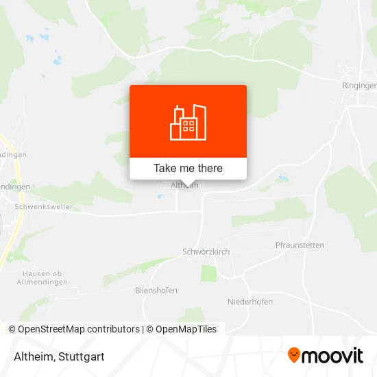 Altheim map