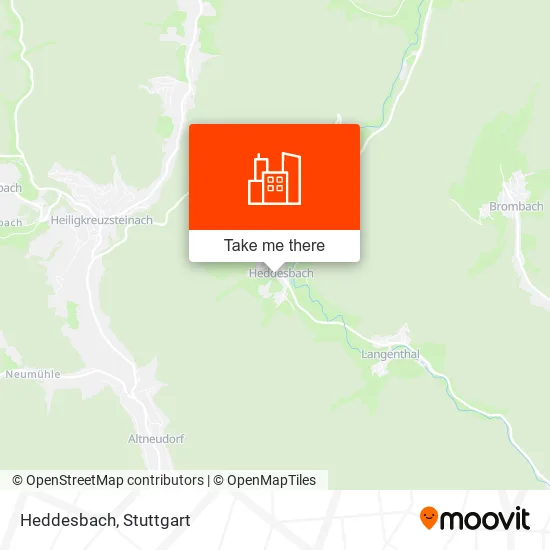 Карта Heddesbach