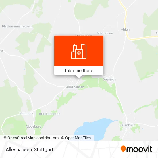 Карта Alleshausen