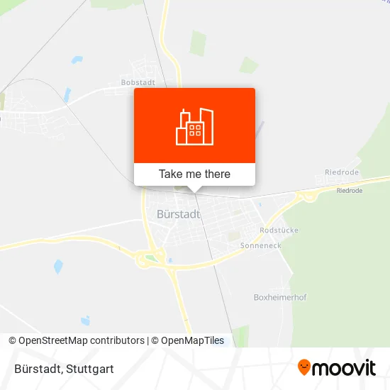 Карта Bürstadt