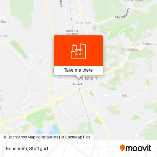 Карта Bensheim
