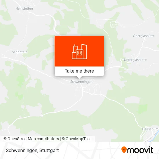 Карта Schwenningen
