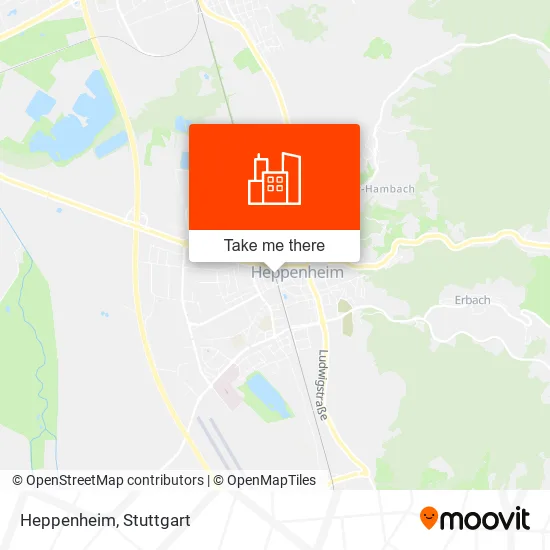 Карта Heppenheim