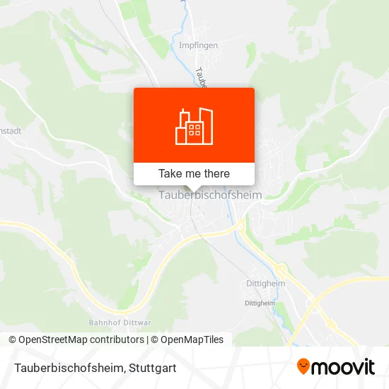 Карта Tauberbischofsheim