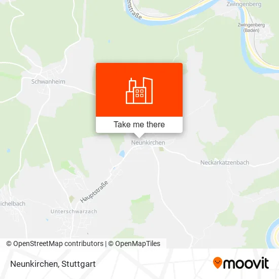 Neunkirchen map