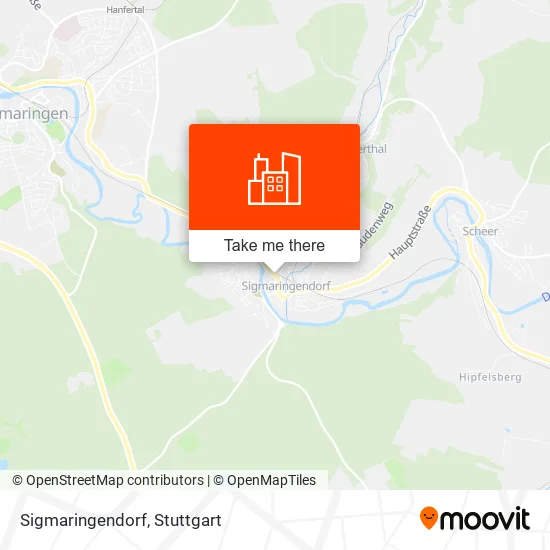 Карта Sigmaringendorf