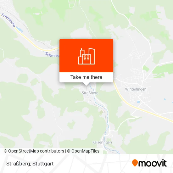 Straßberg map