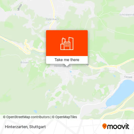 Hinterzarten map