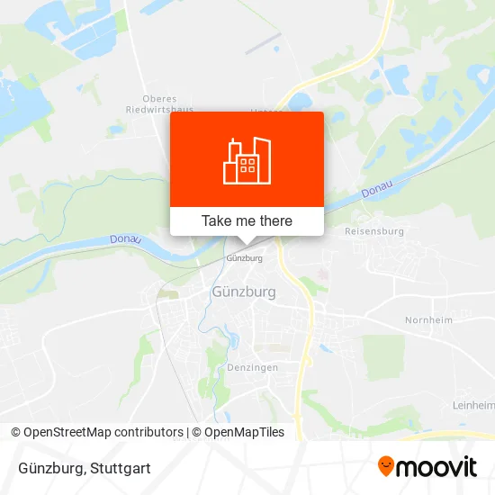 Карта Günzburg