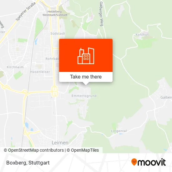 Boxberg map