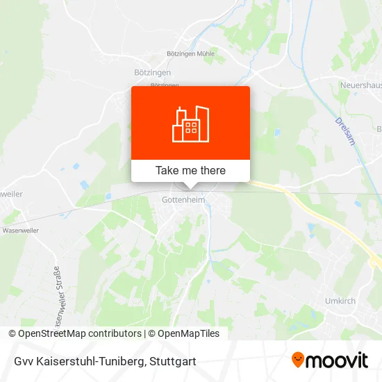 Карта Gvv Kaiserstuhl-Tuniberg