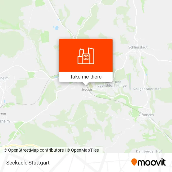 Seckach map