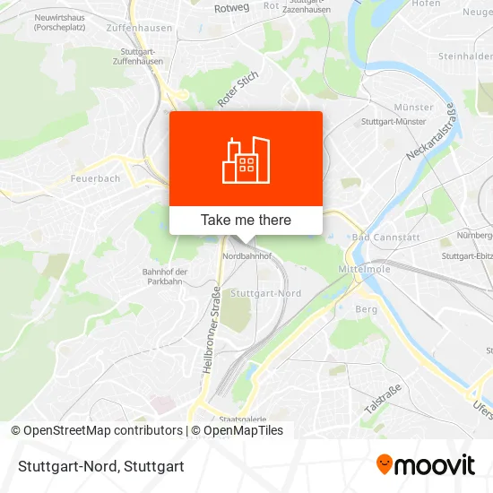 Карта Stuttgart-Nord