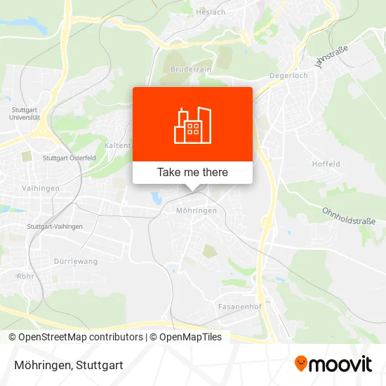Möhringen map