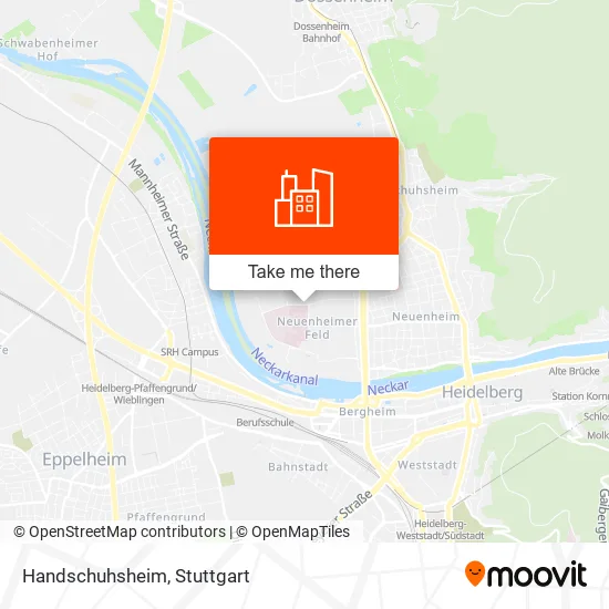 Карта Handschuhsheim