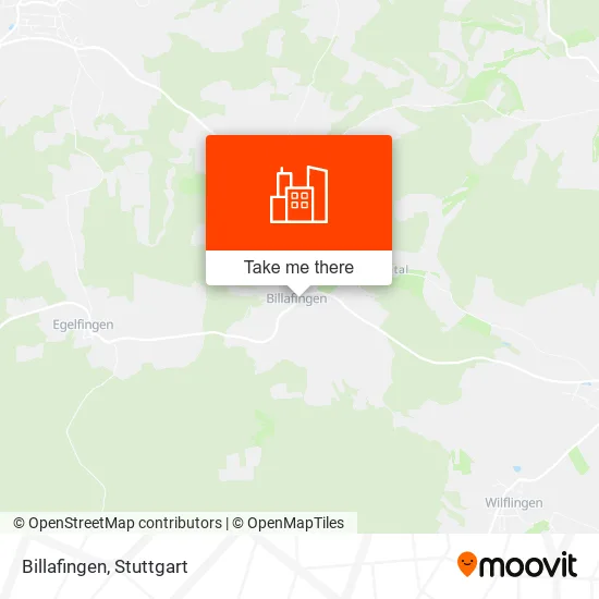 Карта Billafingen