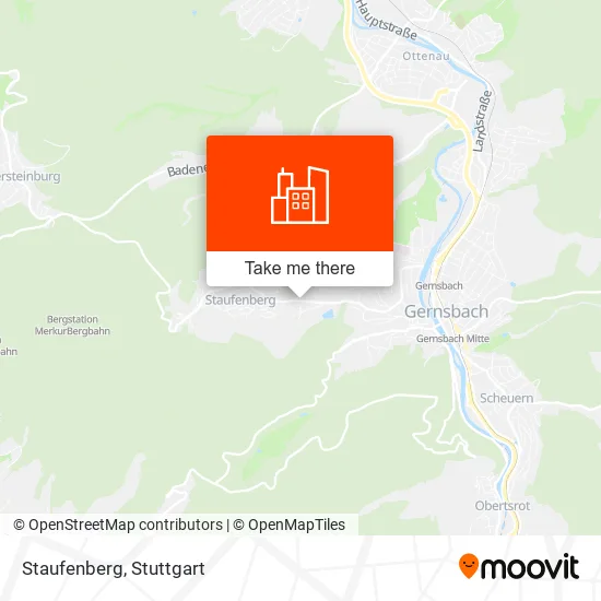 Карта Staufenberg