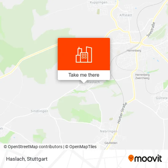 Haslach map