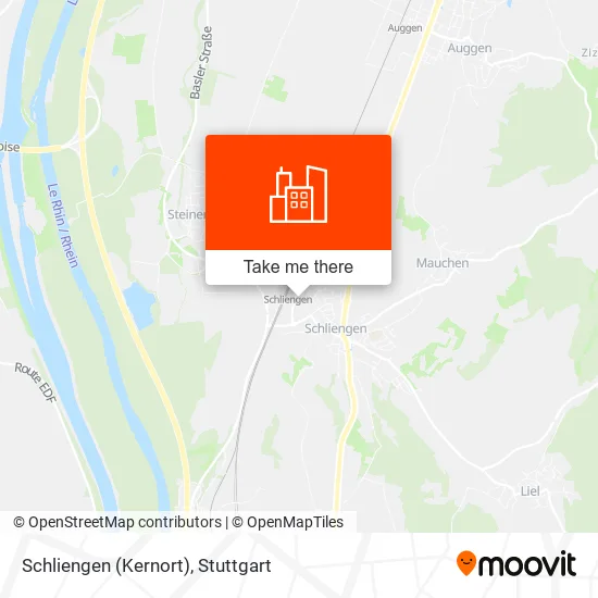 Карта Schliengen (Kernort)