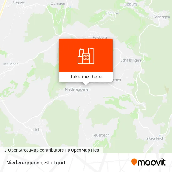 Карта Niedereggenen