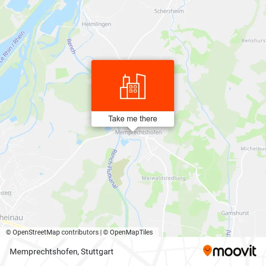 Карта Memprechtshofen