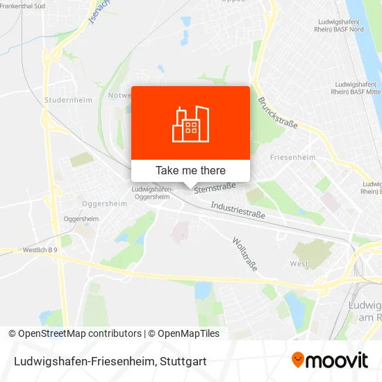 Карта Ludwigshafen-Friesenheim