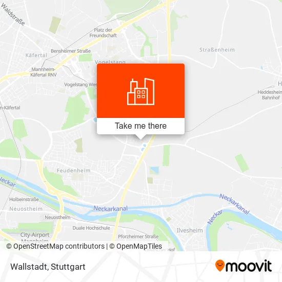 Карта Wallstadt