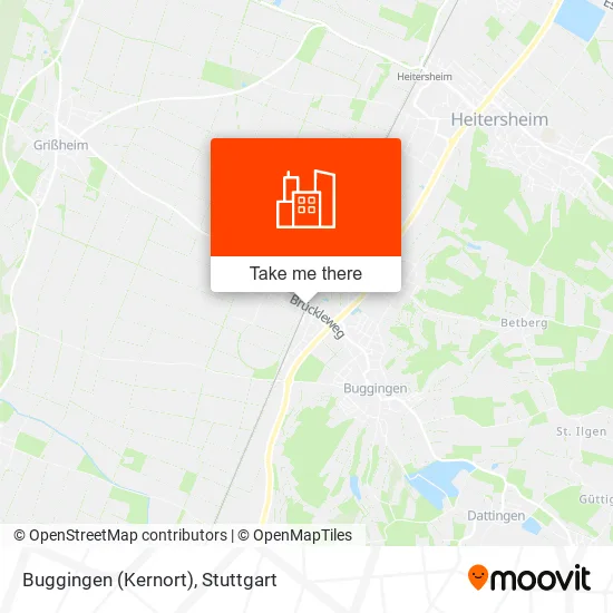 Buggingen (Kernort) map