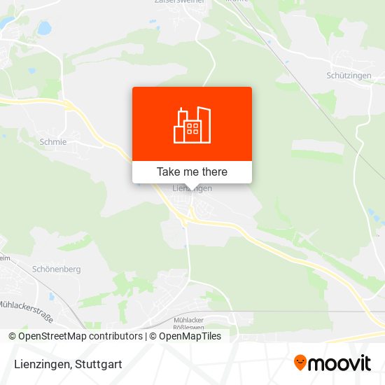 Карта Lienzingen