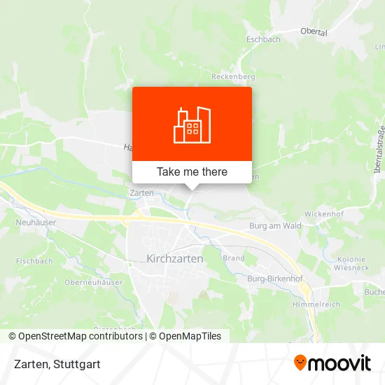 Карта Zarten