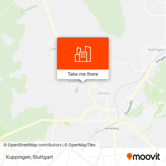 Карта Kuppingen
