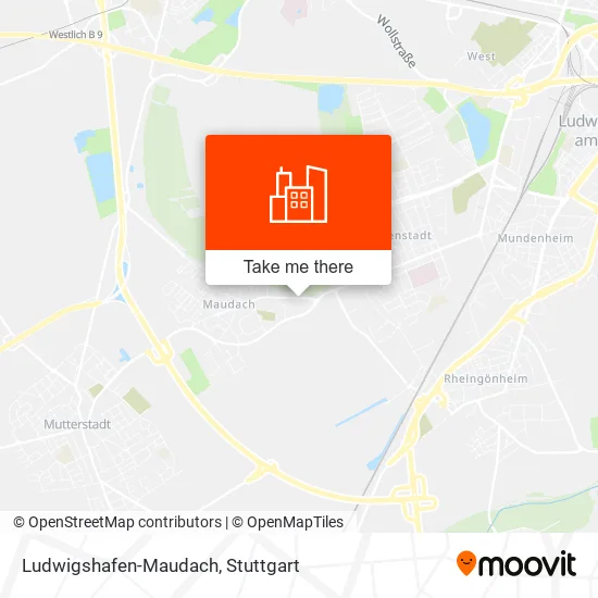Карта Ludwigshafen-Maudach