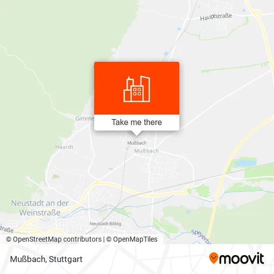 Mußbach map
